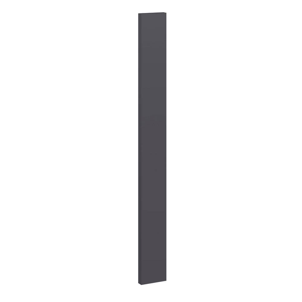 Washington Franklin Hargrove 3 in. W x 0.75 in.D x 96 in. H in Valiant Onyx