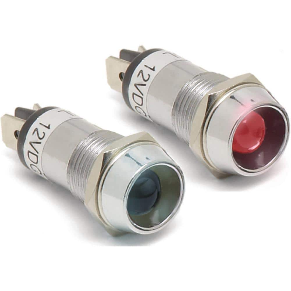 CH Cole Hersee 12-Volt Pilot Light, Blue LED