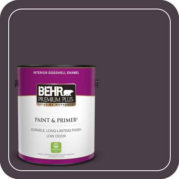 BEHR PREMIUM PLUS 1 gal. #PPU17-20 Eclectic Purple Eggshell Enamel Low Odor Interior Paint & Primer