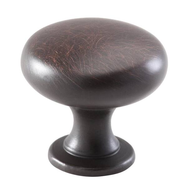 1-1/4 in. Oil Rubbed Bronze Mushroom Cabinet Knob (25-Pack) 1-1/4 in. Oil Rubbed Bronze Mushroom Cabinet Knob (25-Pack)