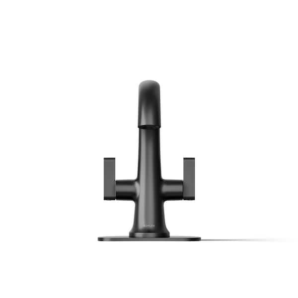 KOHLER Setra Single Hole 2-Handle Monoblock Bathroom Faucet in