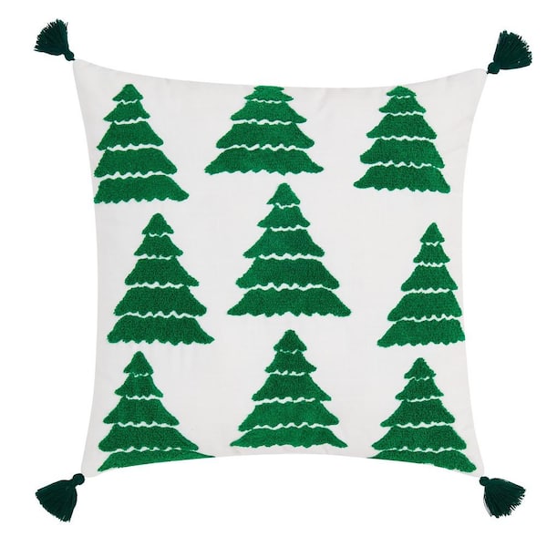 Truly Soft Winter Tree 18x18 Decorative Pillow