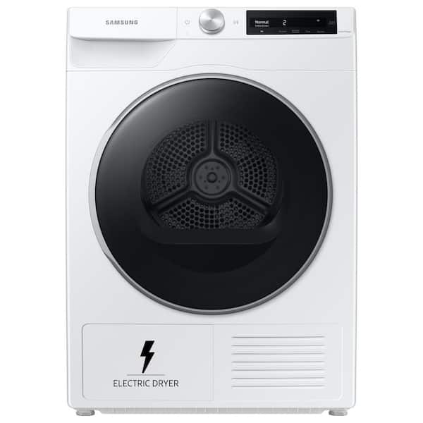 4.0 cu. ft. Ventless Smart Dial Electric Heat Pump Dryer in White with Sensor Dry