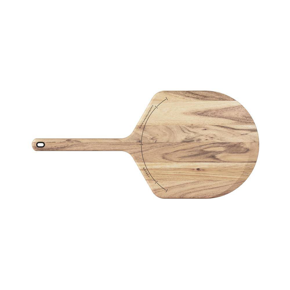 Acacia Wood Pizza Peel and Server 12 in.
