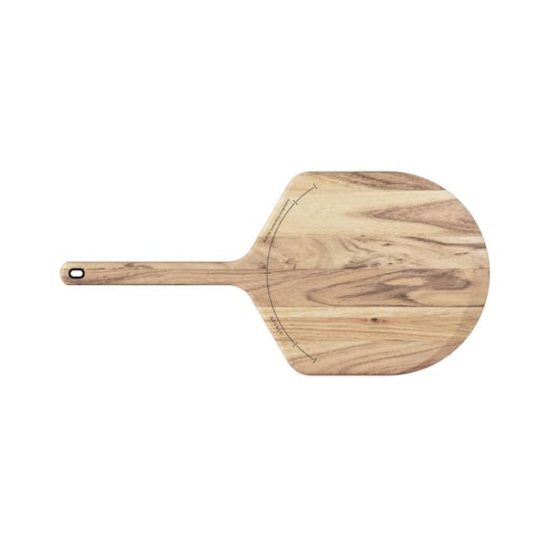GOZNEY Acacia Wood Pizza Peel and Server 12 in.