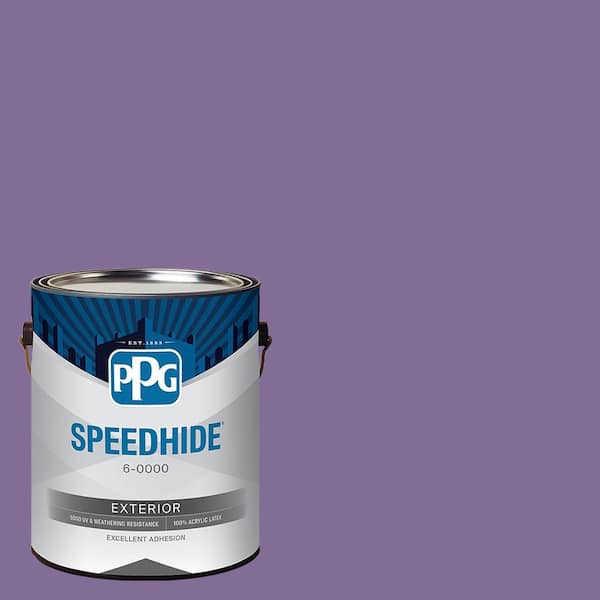 SPEEDHIDE 1 gal. PPG17-07 Crowning Glory Semi-Gloss Exterior Paint