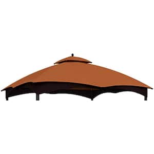 10 ft. x 12 ft. Gazebo Canopy Replacement Rust