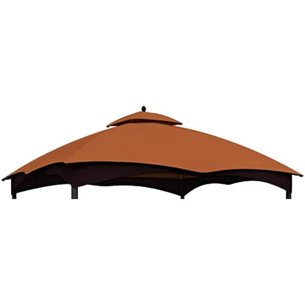 CoastShade 10 ft. x 12 ft. Gazebo Canopy Replacement Rust