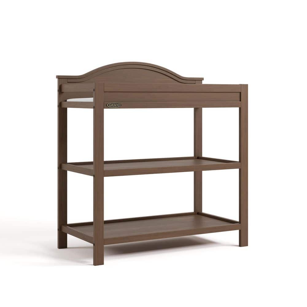 エンジョイソルトページ Graco Story Hazelnut Changing Table with Water-Resistant Changing