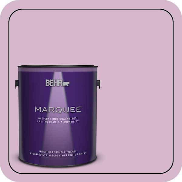 BEHR MARQUEE 1 gal. #680D-4 Velvet Slipper Eggshell Enamel Interior Paint & Primer