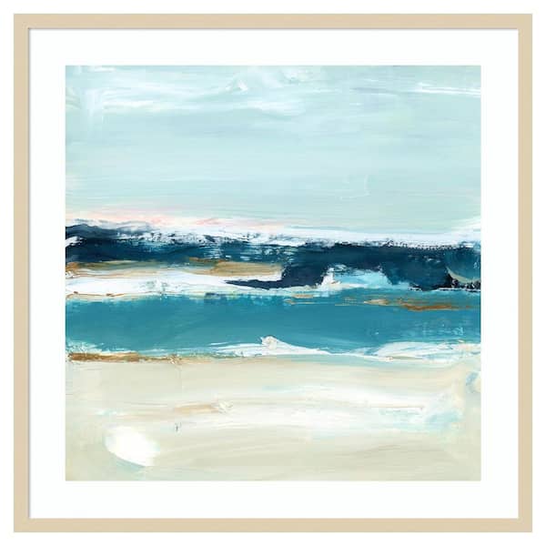Amanti Art The Calm Before II by Ethan Harper 33 in. W x 33 in. H. Wood Framed Wall Art Print Framed in Brown