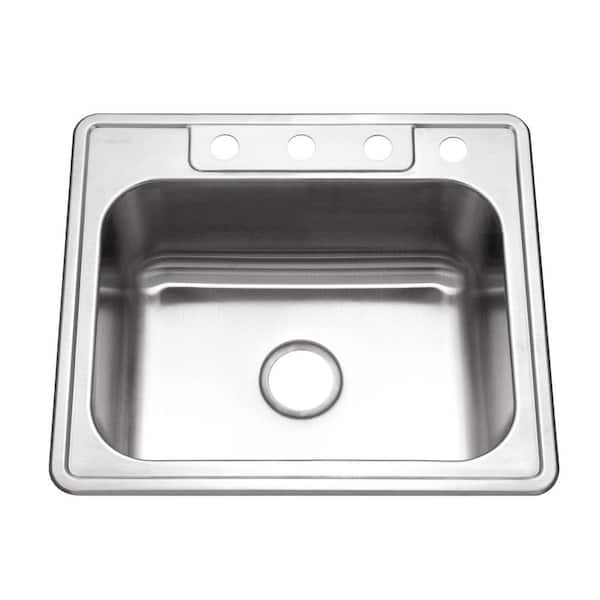 HOUZER Houzer Glowtone 25 in. Stainless Steel Topmount 4