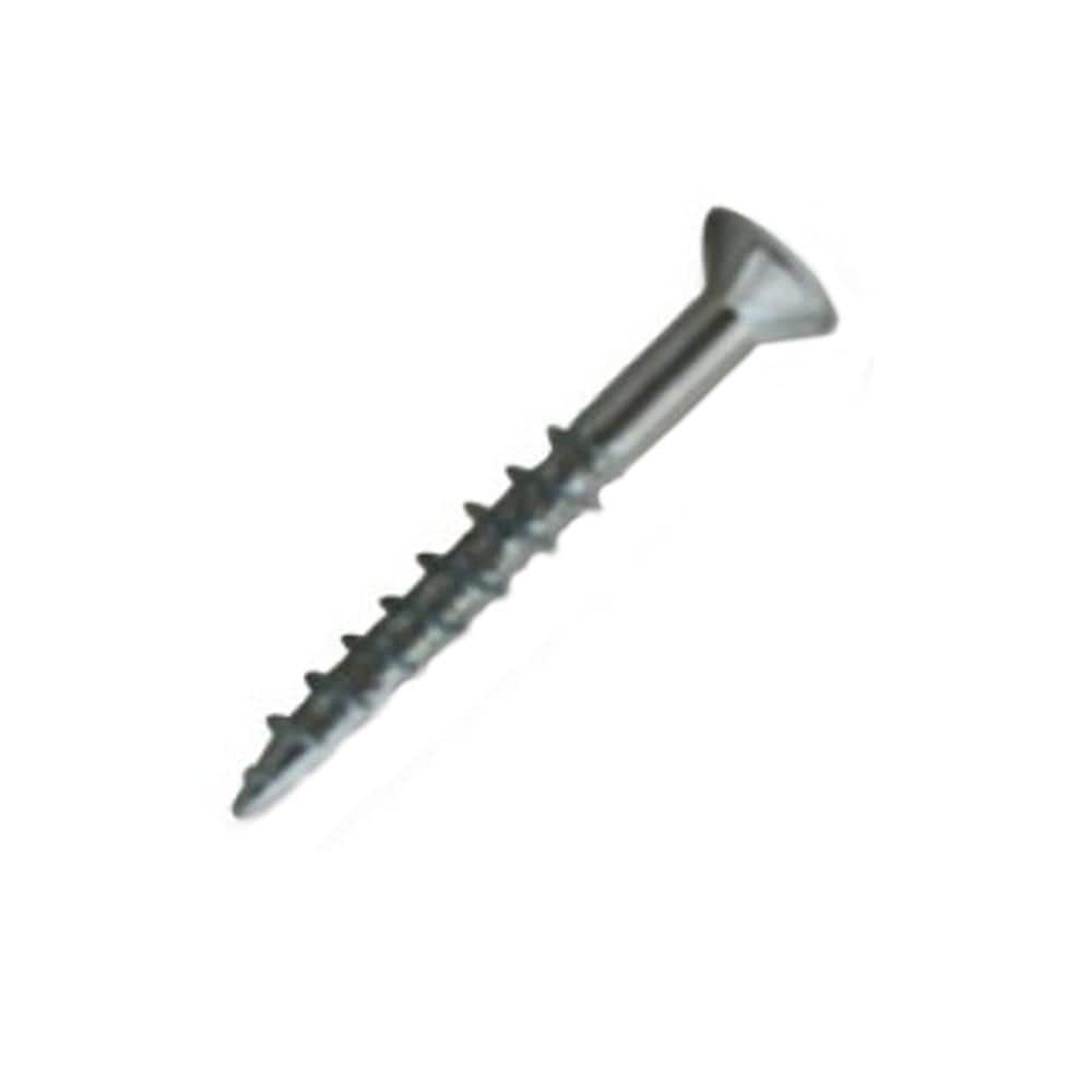 UPC 841572113930 product image for #8 x 1 in. Zinc Philips Square Drive Flat-Head Coarse Thread with Nibs Self-Tapp | upcitemdb.com