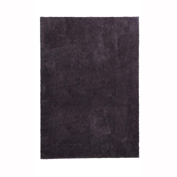 Home Decorators Collection Ethereal Shag Graphite Doormat 3 ft. x 5 ft. Indoor Area Rug