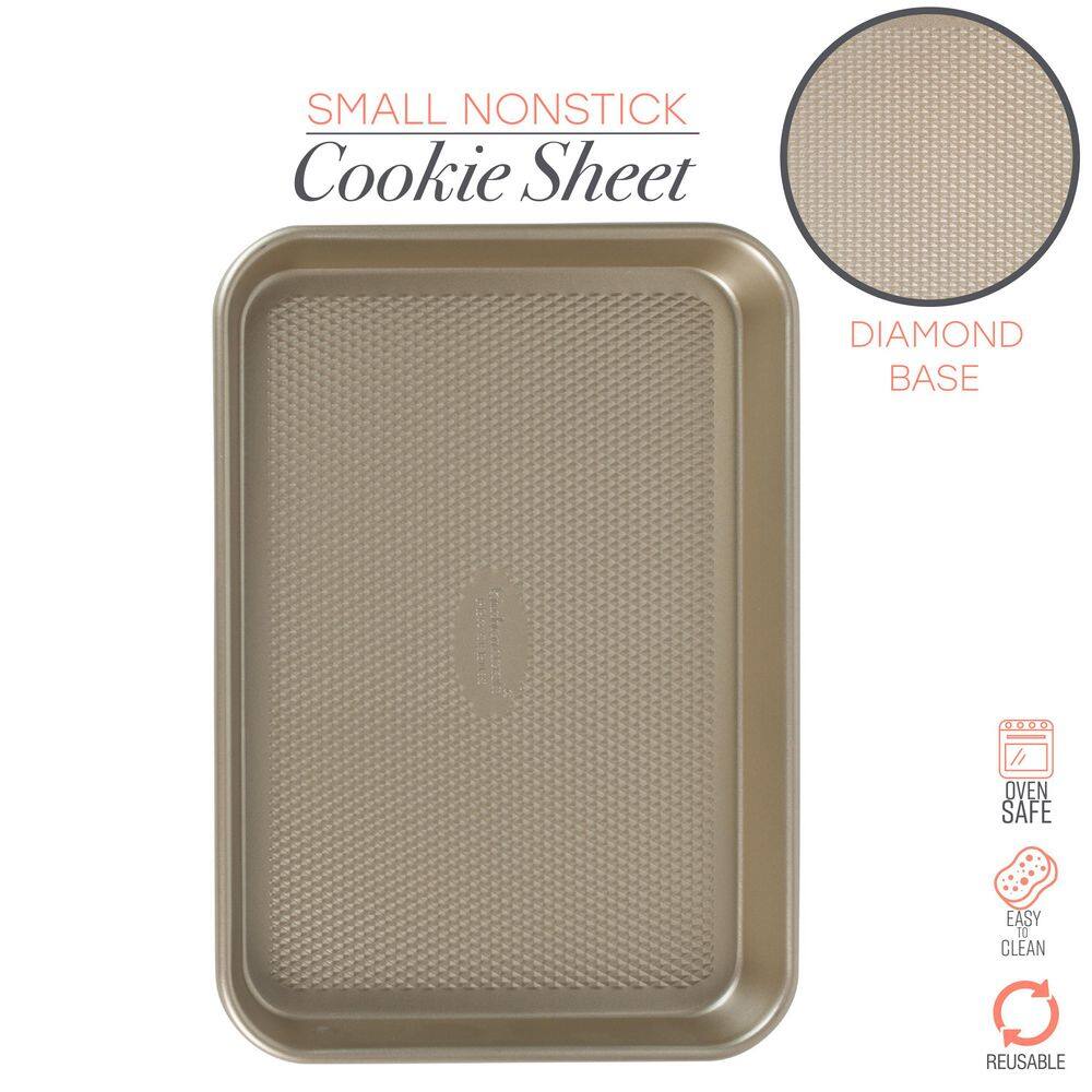 Small Nonstick Carbon Steel Baking Sheet with Diamond Base