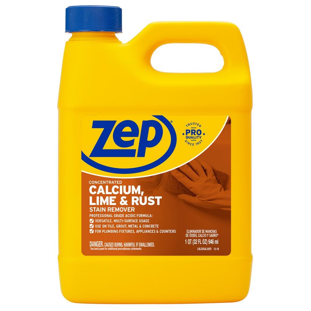 ZEP 32 oz. Calcium, Lime and Rust Stain Remover ZUCAL32 - The Home