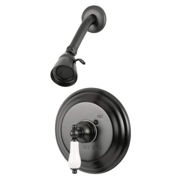 Kingston Brass Restoration Single-Handle 1-Spray Shower Faucet in Oil Rubbed Bronze (Valve Included)
