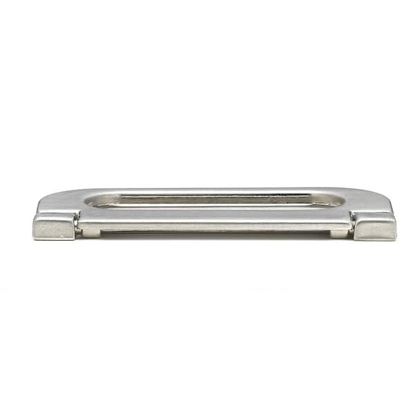 Richelieu Hardware 2 3 4 In 70 Mm Center To Center Brushed Nickel Contemporary Cabinet Pull Bp77370195 The Home Depot