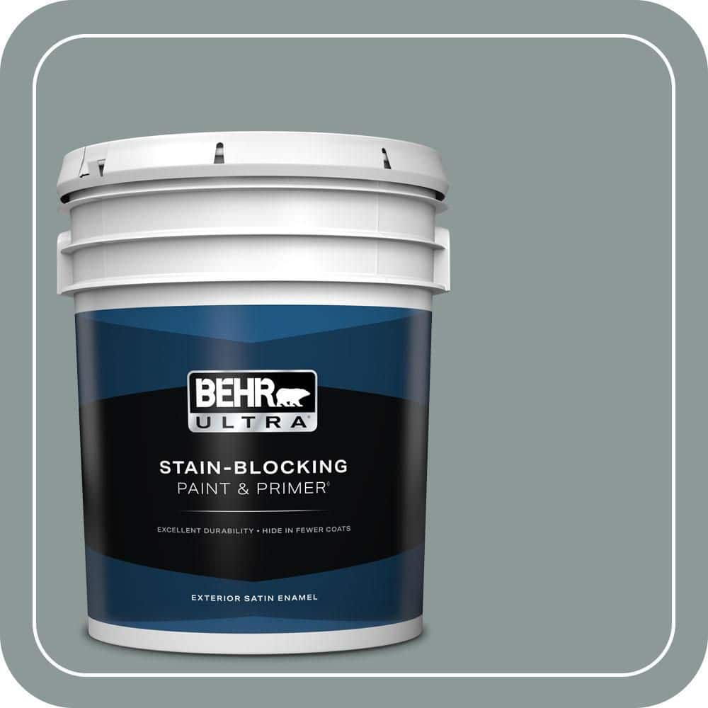 5 gal. #ECC-61-3 Evening Fog Satin Enamel Exterior Paint & Primer price history on PriceWatchPro