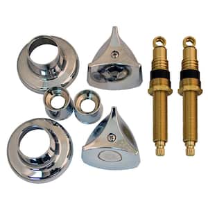 Tub and Shower Rebuild Kit for Crane/Repcal 2-Handle Faucets
