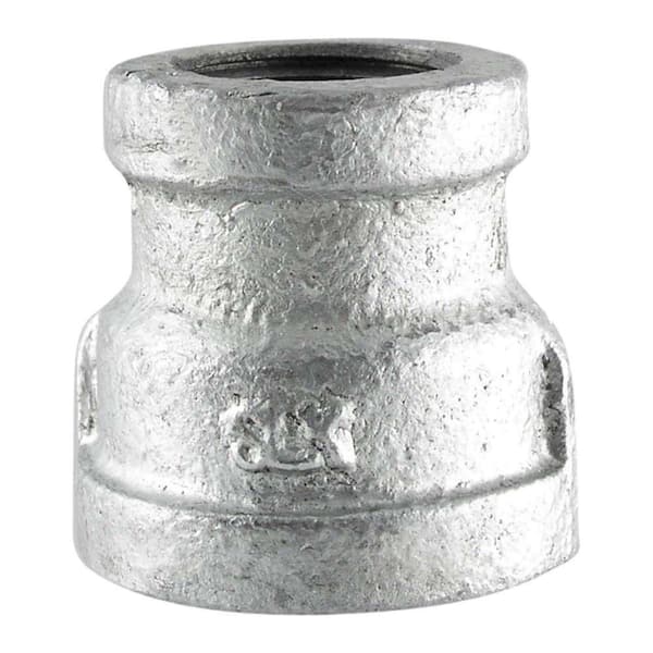 STZ 1-1/2 in. x 1-1/4 in. Galvanized Iron Reducing Coupling