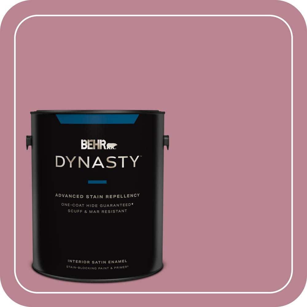 1 gal. #BIC-19 Berry Blush Satin Enamel Interior Stain-Blocking Paint and Primer price history on PriceWatchPro