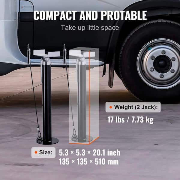 RV height adjustable newest slide out supports