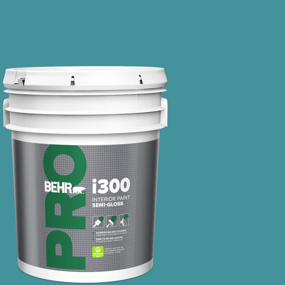 5 gal. #520D-6 Lagoon Semi-Gloss Interior Paint price history on PriceWatchPro