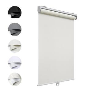 AOSKY Roller Shades Replacement Brackets – Easy Install Repair Kit With Grab Handle, Screws & Anchors For Cordless Roller Blinds