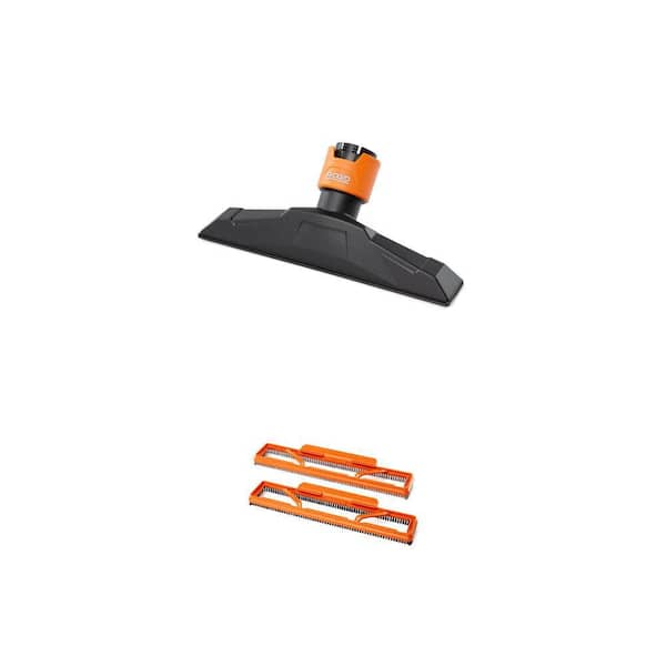 1-7/8 in. to 2-1/2 in. NXT Dual Locking Floor Tool and Bristle Shoe Kit for RIDGID Wet Dry Vacs