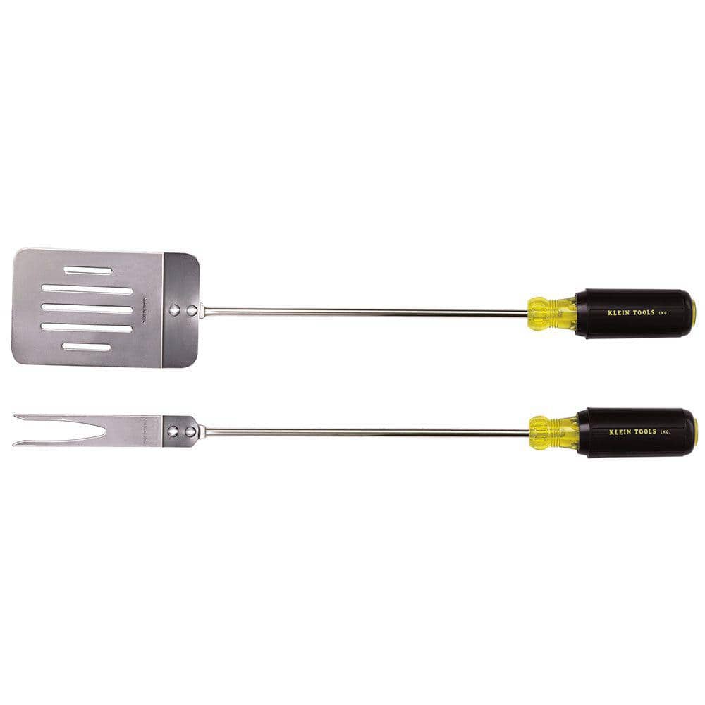 UPC 092644982224 product image for 2-Piece Stainless Steel Grill Tool Set | upcitemdb.com