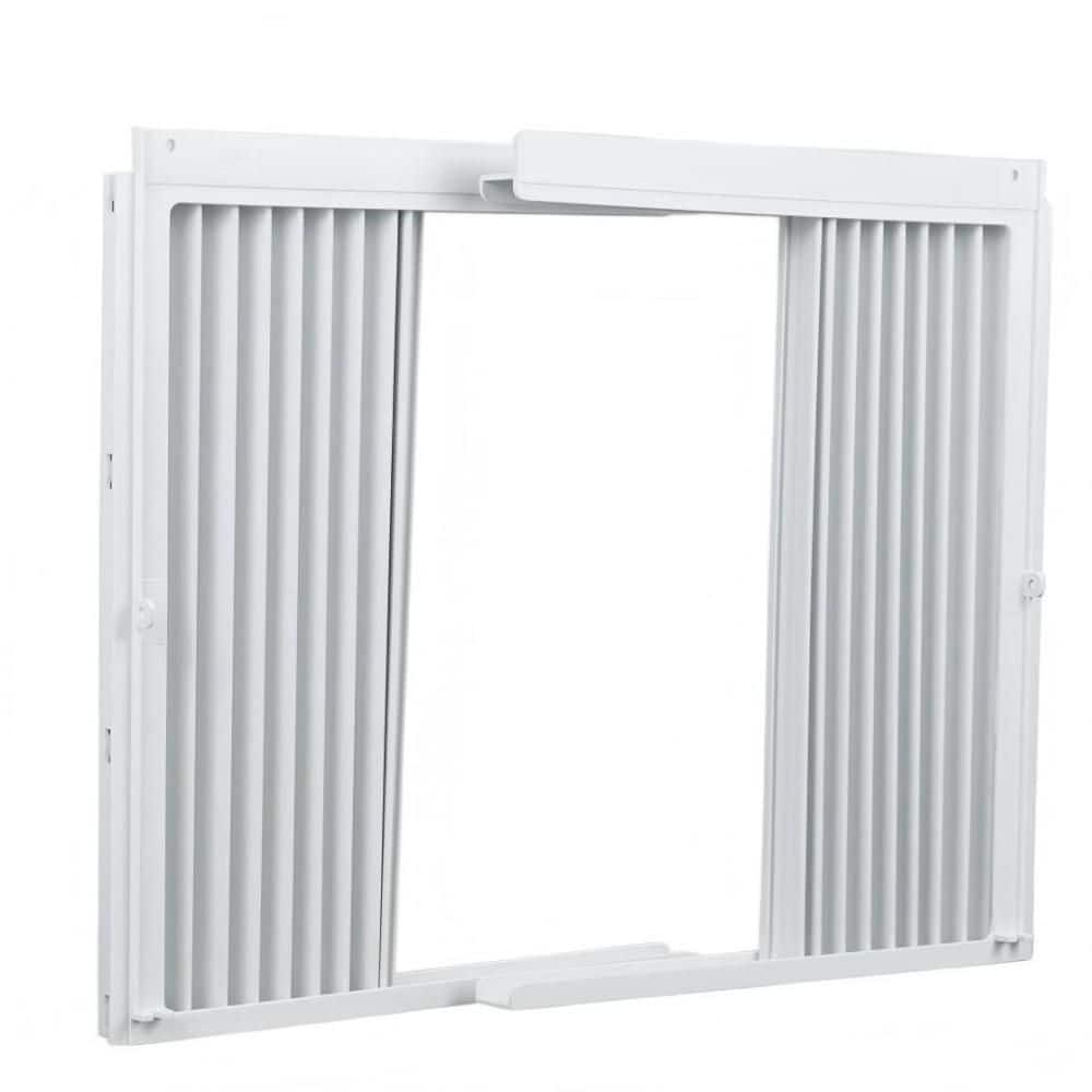 Window AC Side Panels with Frame Set, Air Conditioner Accordion Filler Curtain Replacement for Window AC Units price history on PriceWatchPro