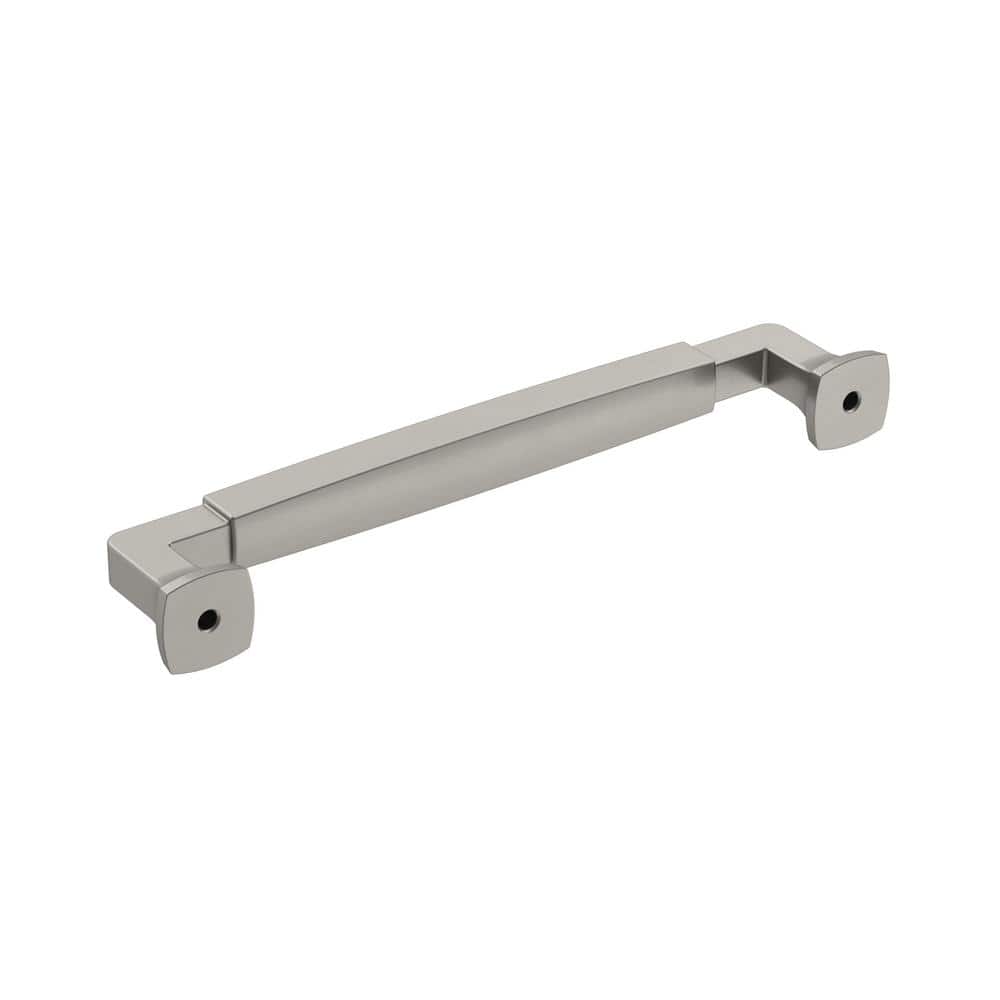 Satin Nickel Brushed Cabinet Drawer Pull with Mounting Hardware