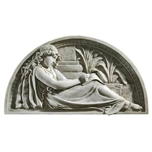 13 in. x 24 in. The Little Author Lunette Wall Sculpture