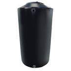 Chem-Tainer Industries 750 Gal. Black Vertical Water Storage Tank ...