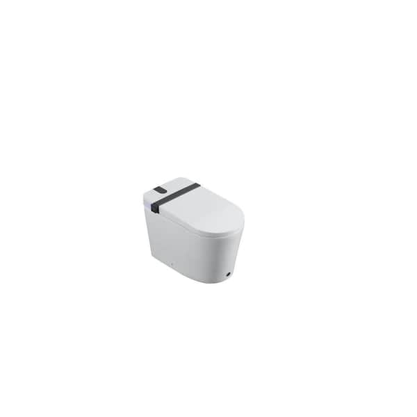 NB Elongated Bidet Toilet 1.28 GPF in White w/Auto Open/Close Cover, Heated Seat, Rear Wash, Lady Wash, Revolving Lamp