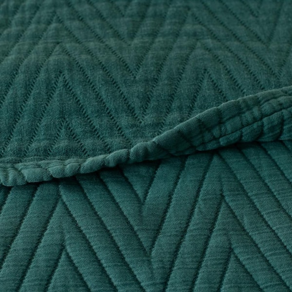 Somerset Chevron Cotton Blanket