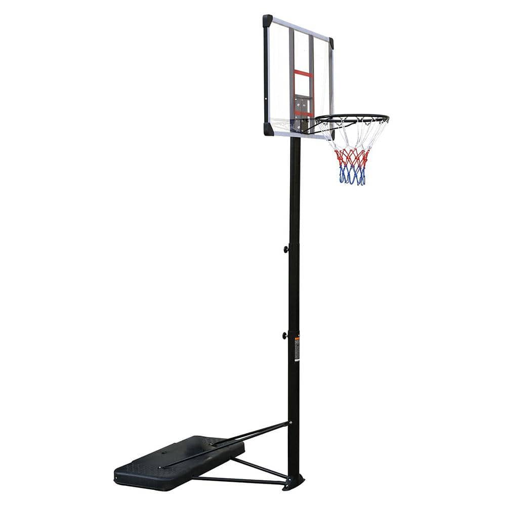 43 in. Backboard Portable Basketball Hoop System Height Adjustable ...