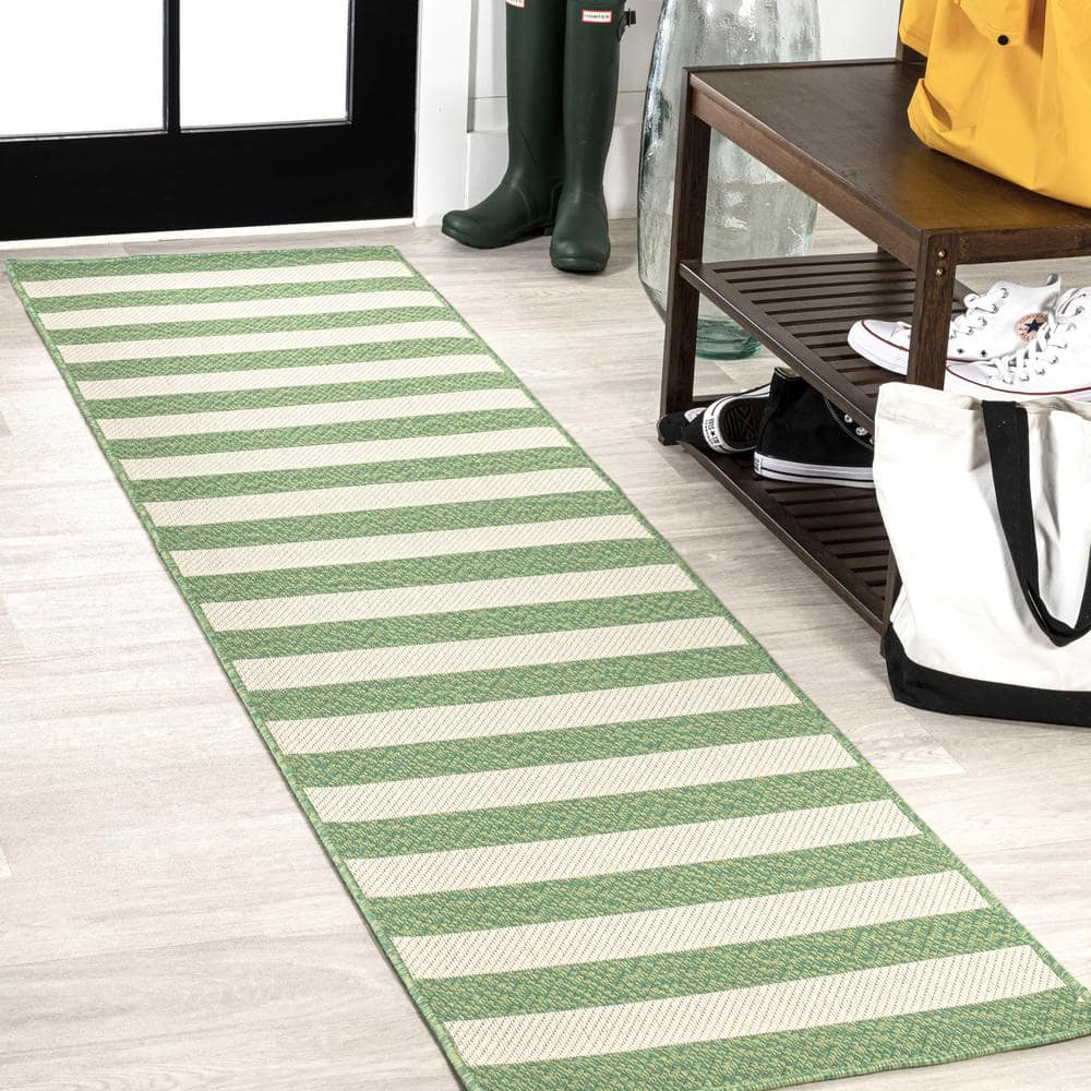 Twin Supreme Leyte Green Cream Rugs