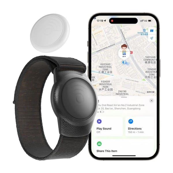 Waterproof GPS Tracker for Kids, Teens, Special Needs, and Elderly with Long Battery Life, IOS Compatible