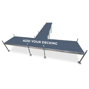 24 ft. T-Style Aluminum Dock Frames and Hardware for Aluminum Dock Systems