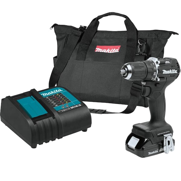 Makita 18V LXT Lithium-Ion Sub-Compact Brushless Cordless 1/2 Driver-Drill XFD11 