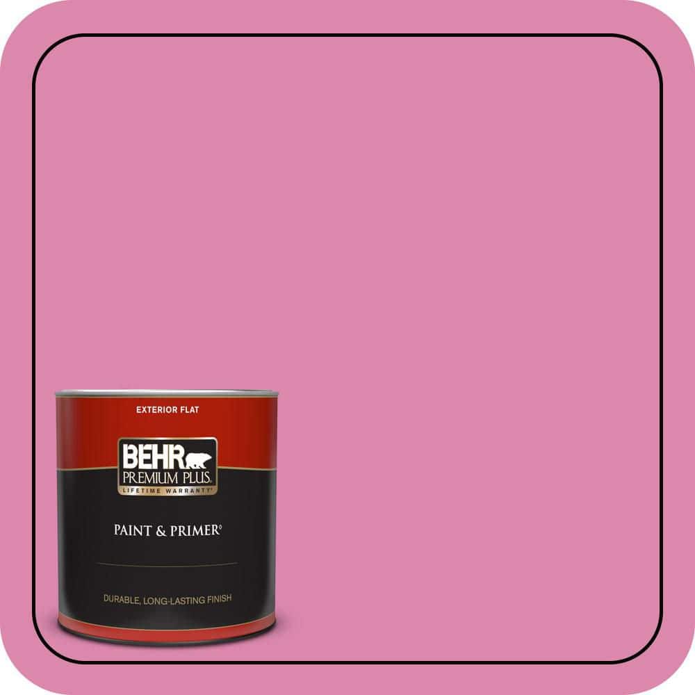 1 qt. #100B-5 Springtime Bloom Flat Exterior Paint & Primer price history on PriceWatchPro