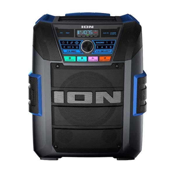 ION AUDIO iPA150X Explorer XL High-Power All Weather Premium Bluetooth 5.0 5-Speaker 220 watt FX Record IPX5 Water Resistant