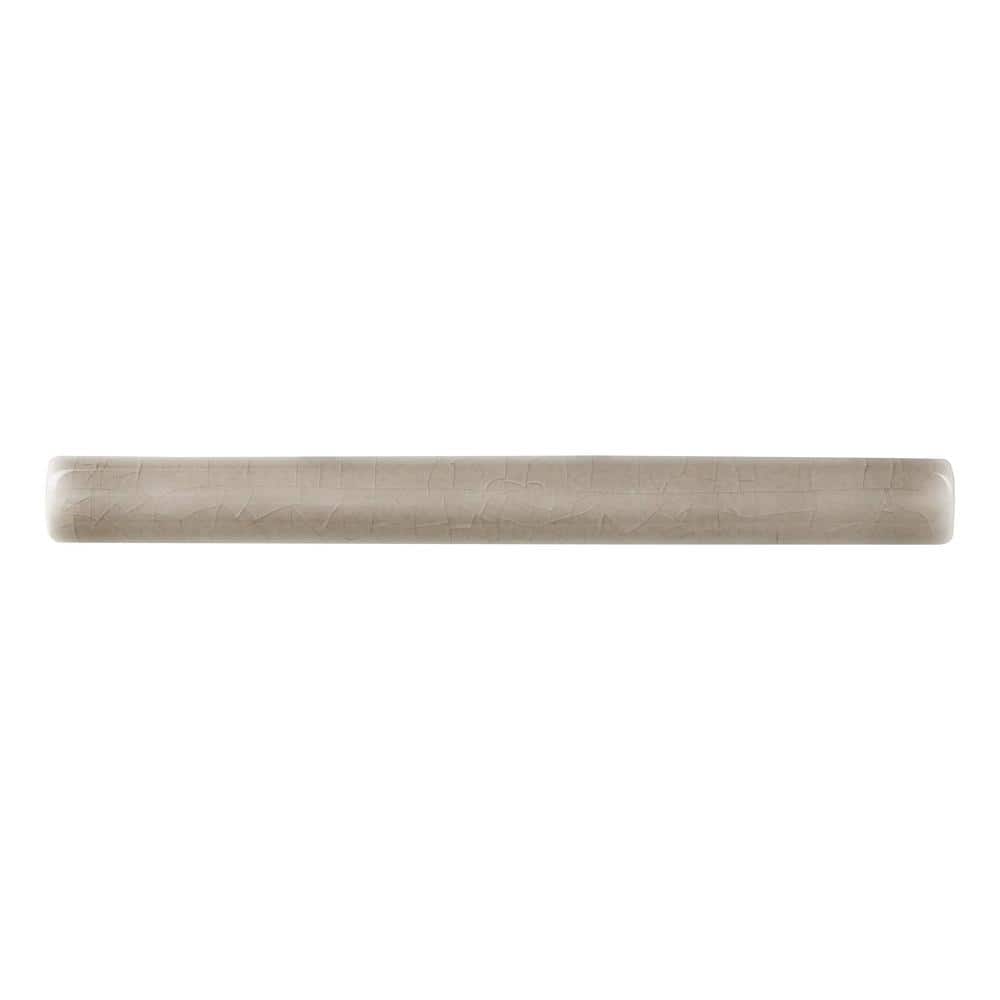 Dove Gray Quarter Round Molding 5/8 in. x 6 in. Glossy Ceramic Floor and Wall Tile Trim (2.5 lin. ft. / Case) price history on PriceWatchPro