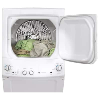 White Laundry Center with 3.8 cu. ft. Washer and 5.9 cu. ft. 240-Volt Long Vented Electric Dryer