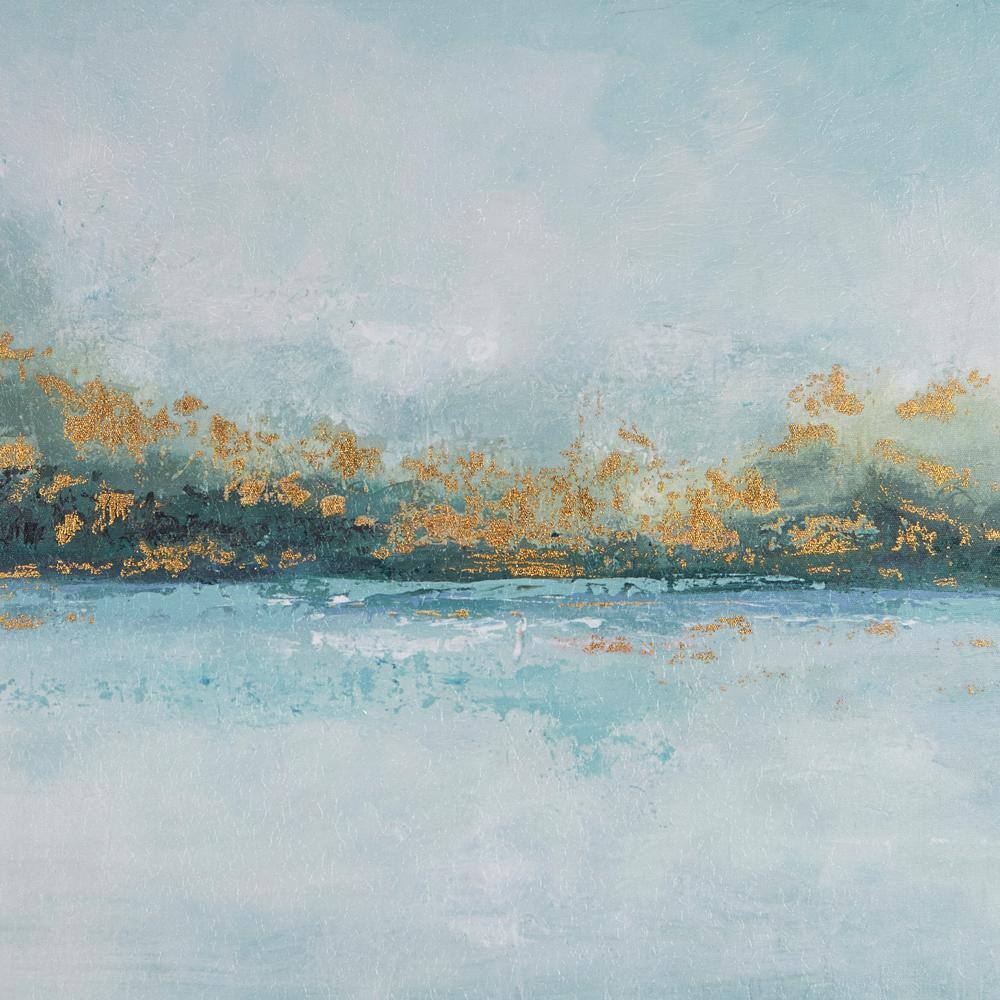 Vista Nautical Abstract Landscape 5-Piece Framed Canvas Set