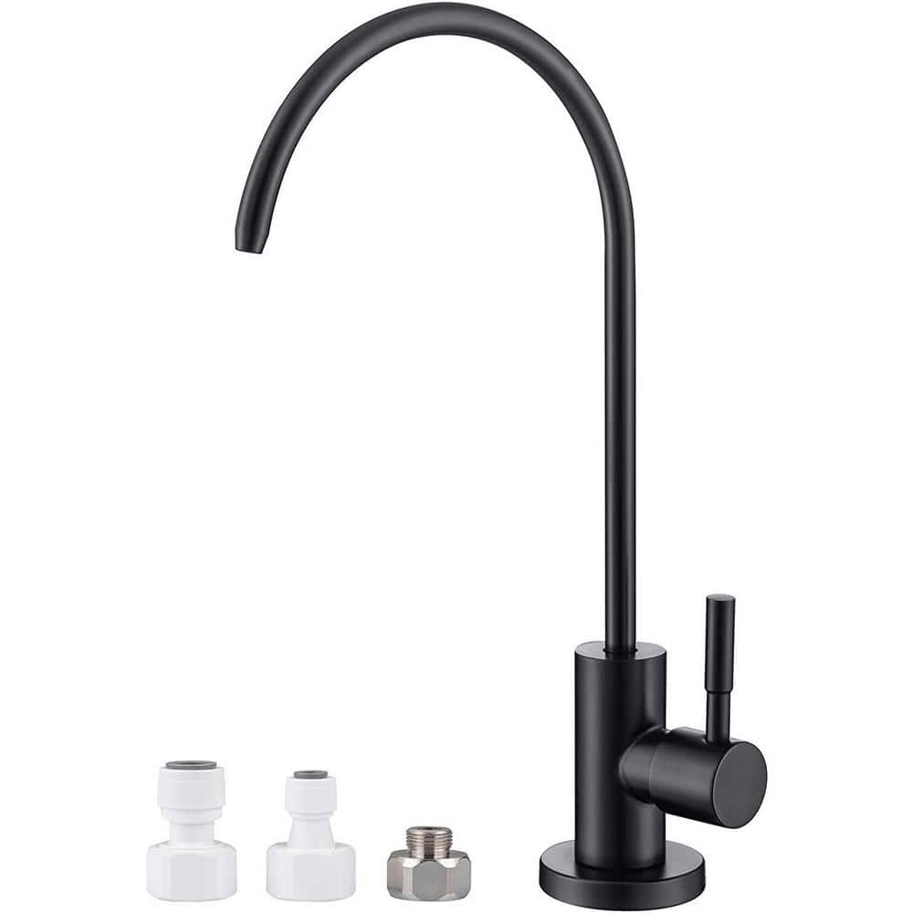 Roxy Single Handle Deck Mount Standard Kitchen Faucet 3 inc. W Black 16GS-3