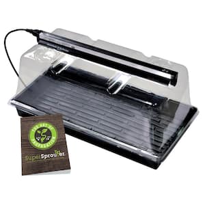 Deluxe Propagation Kit with T5 Light, Dome,Tray and Booklet for a Growing Environment Germinating Seedlings or Cuttings