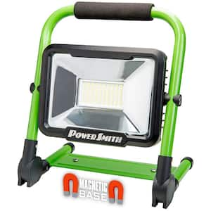 3000 Lumens Rechargeable LED Work Light with Foldable Magnetic Stand